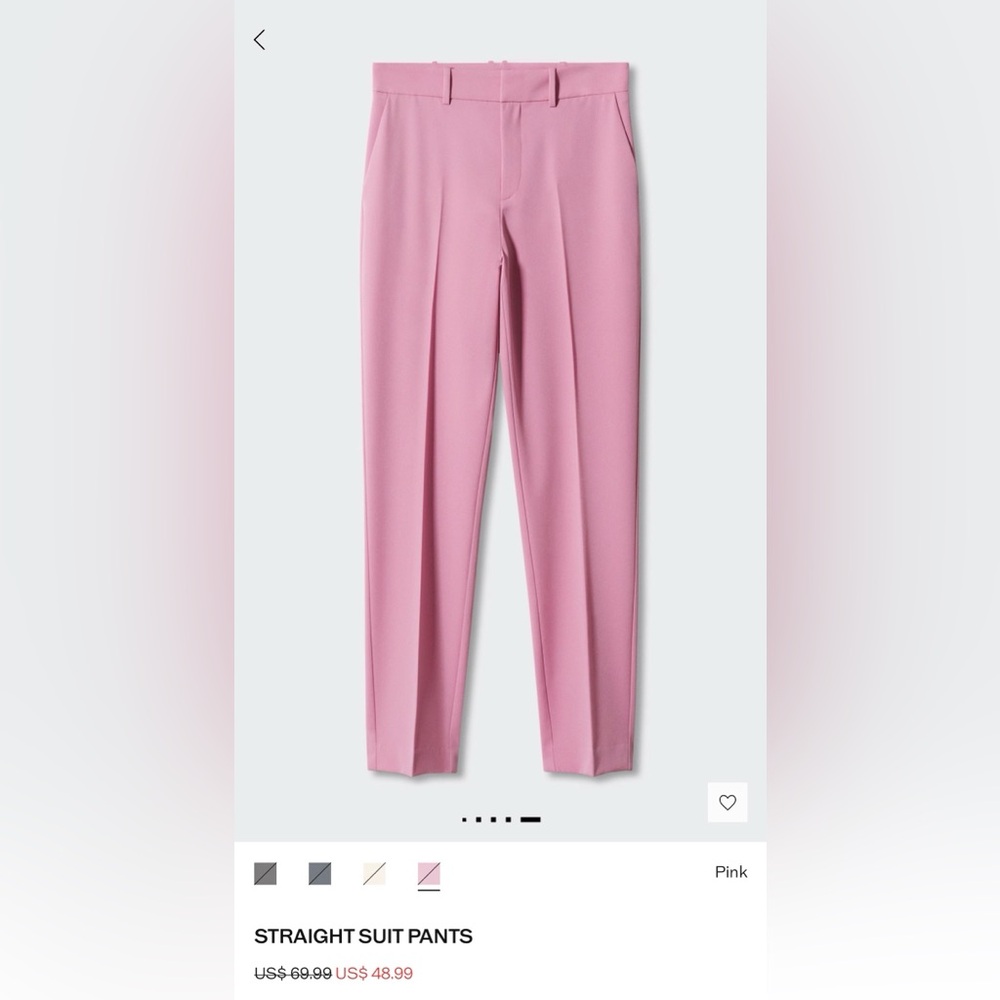 NWT Mango Pink Suit set - Picture 5 of 8